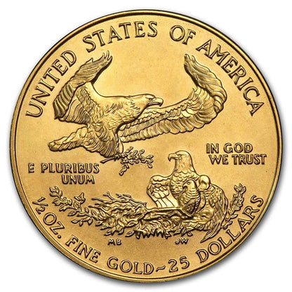 2026 1/2 OZ $25 GOLD AMERICAN EAGLE COIN