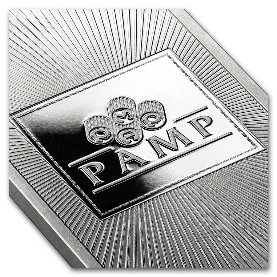 PAMP SUISSE 1 OZ SILVER BAR .999 FINE SILVER