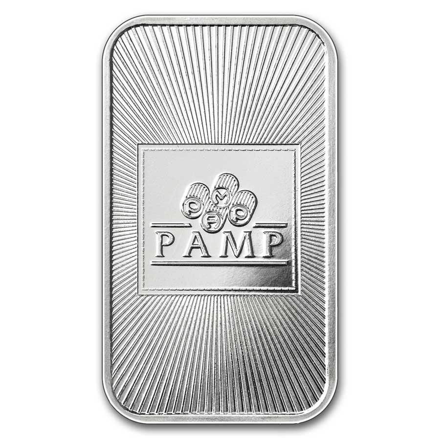 PAMP SUISSE 1 OZ SILVER BAR .999 FINE SILVER