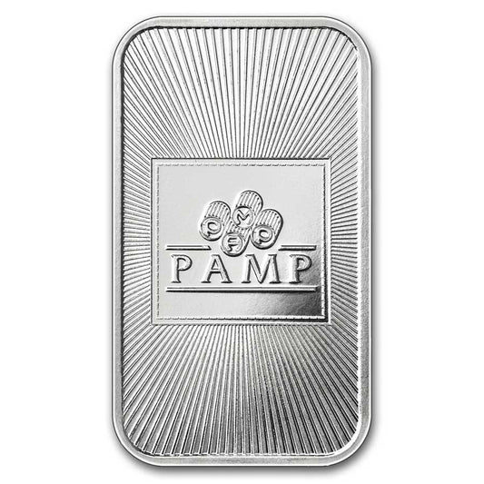 PAMP SUISSE 1 OZ SILVER BAR .999 FINE SILVER