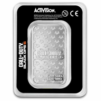 2025 PAMP SUISSE CALL OF DUTY BLACK OPS 6 - 1 OZ SILVER BAR