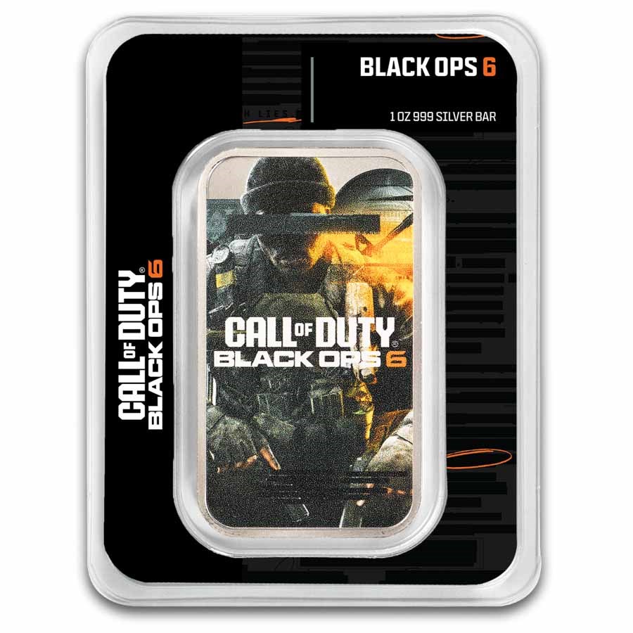 2025 PAMP SUISSE CALL OF DUTY BLACK OPS 6 - 1 OZ SILVER BAR