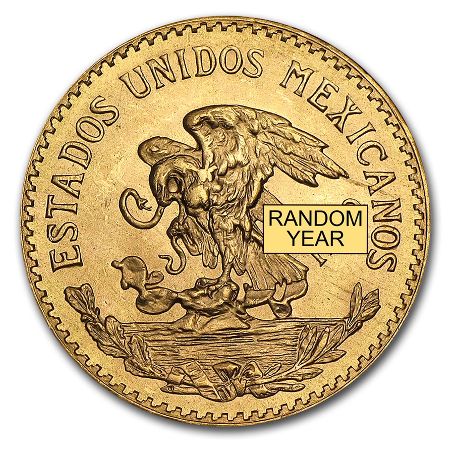Random Year 5 Pesos Mexican Gold Coin AGW .1205 oz